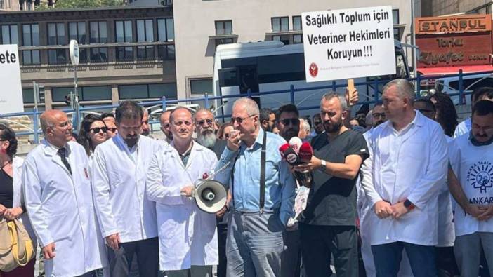 Veteriner hekimler, Türkiye genelinde 1 günlüğüne iş bıraktı