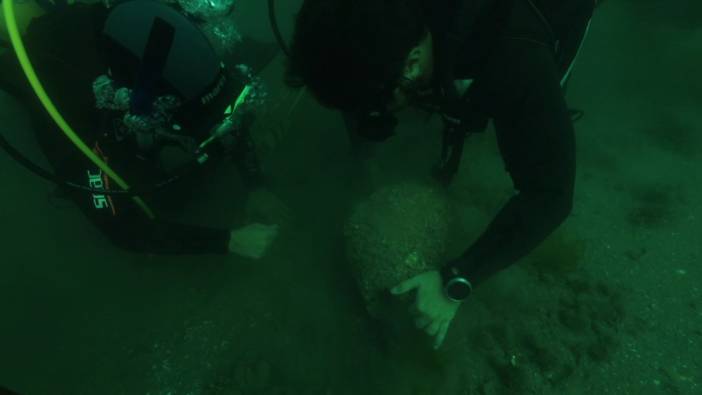 Yalova açıklarında dev keşif: Deniz polisi şans eseri buldu