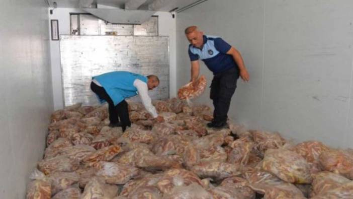 Diyarbakır'da tonlarca kaçak et piyasaya sürülmeden yakalandı