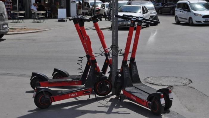 Elektrikli scooterlar geçtiğimiz yıl bin 840 adet kazaya karıştı