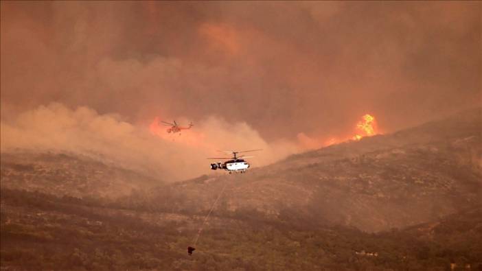 Yunanistan son 20 yılın en büyük orman yangınıyla karşı karşıya!