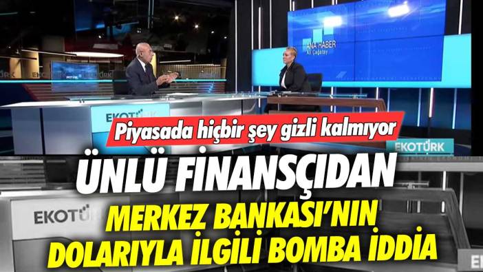 Ünlü Finansçı İris Cibre'den Merkez Bankası'nın dolarıyla ilgili bomba iddia: Hiçbir şey gizli kalmıyor