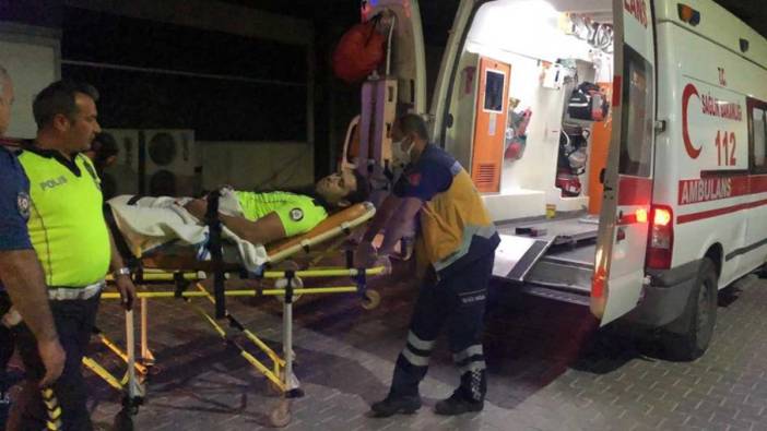 Gemlik’te yaralanan polis memuru Şehir Hastanesine sevk edildi