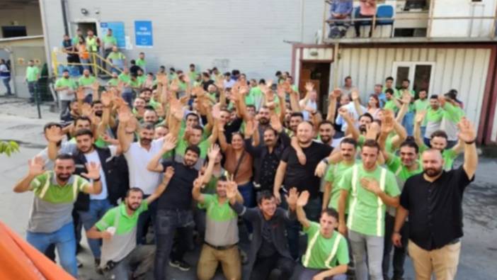 Dev zincir marketin deposunda çalışan işçilerin yaptığı grev başarıya ulaştı: Firma taleplere boyun eğdi