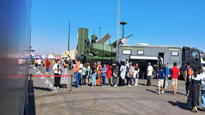 Kepez’in Bilim ve Teknoloji Tırı’na TEKNOFEST’te yoğun ilgi