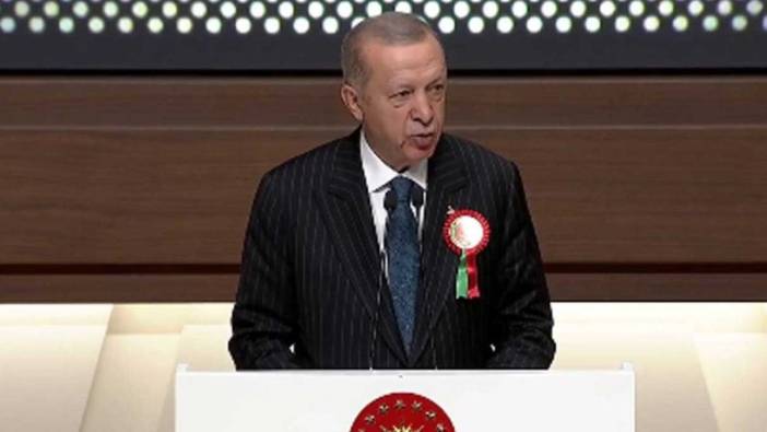 Erdoğan, Adli Yıl Açılış Töreni'nde açıklama yaptı: Hedefimiz sivil anayasa