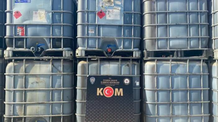İstanbul'da kaçak akaryakıt operasyonu: 248 ton ele geçirildi