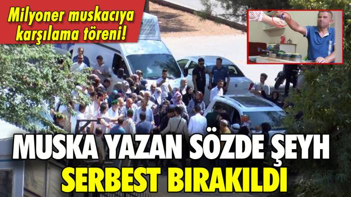 Diyarbakır'da muskacı sözde şeyh serbest bırakıldı: Karşılama töreni şaşırttı!