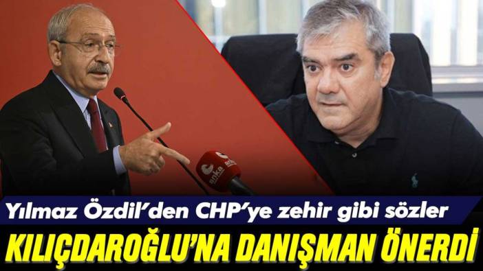 Yılmaz Özdil'den CHP'ye zehir gibi sözler: Kılıçdaroğlu'na danışman önerisi yaptı