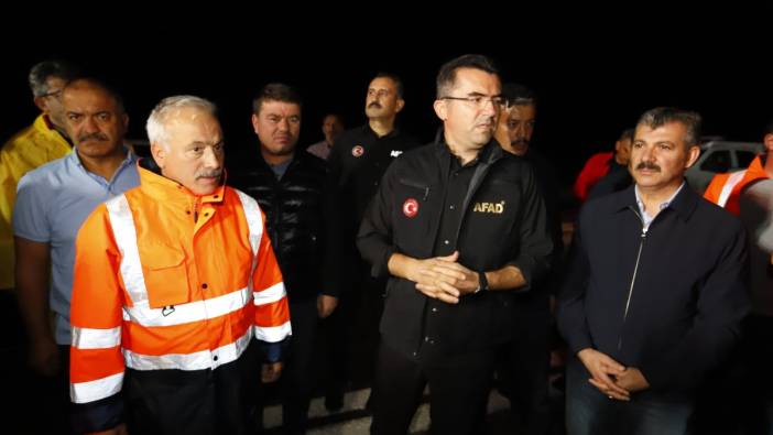 AFAD Başkanı Memiş, Aksaray'da yaşanan sel sonrası açıklama yaptı