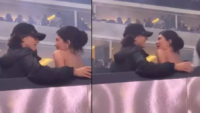 Kylie Jenner, Beyonce konserinde bir oyuncuyla öpüşürken kayda alındı