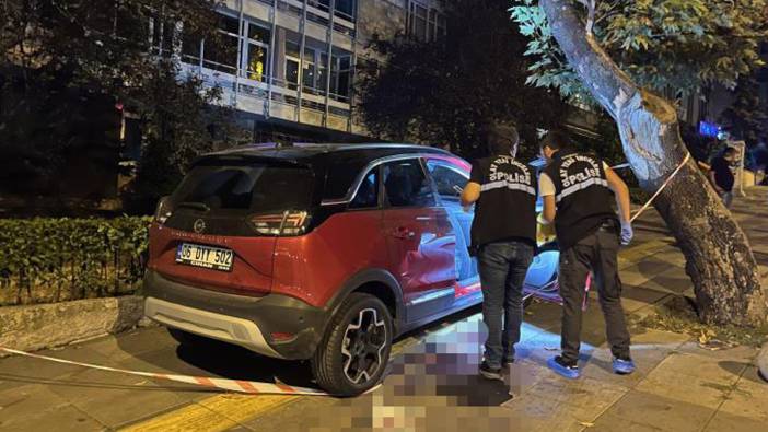 Ankara'da ortak cinayeti: Araçtan ateş etti