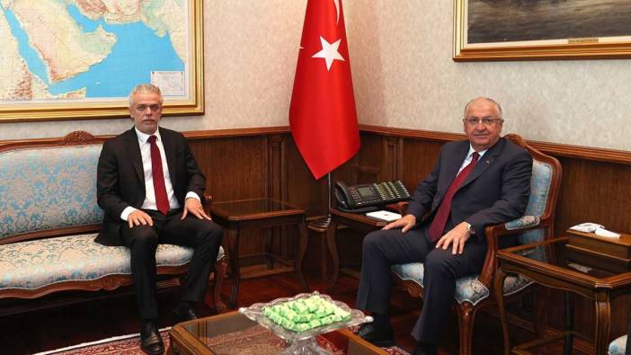 Bakan Güler, KKTC Büyükelçisi Korukoğlu’nu kabul etti