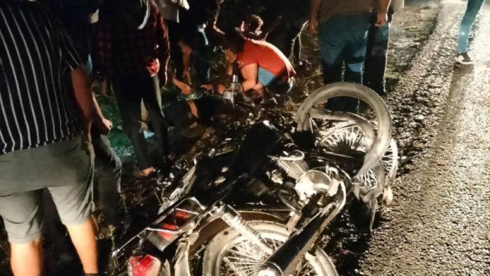 Adana’da motosikletler çarpıştı! Yaralılar var
