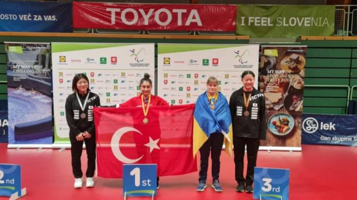 Para Masa Tenisi’nde sporcu Türk kadını Avrupa şampiyonu oldu
