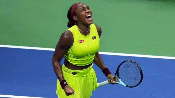 19 yaşındaki Gauff Amerika Açık'ta Serena Williams'tan sonra bir ilki başardı