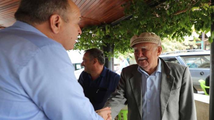 Gemlik Zeytin Festivali'nde en kıdemli zeytin üreticisi unutulmadı