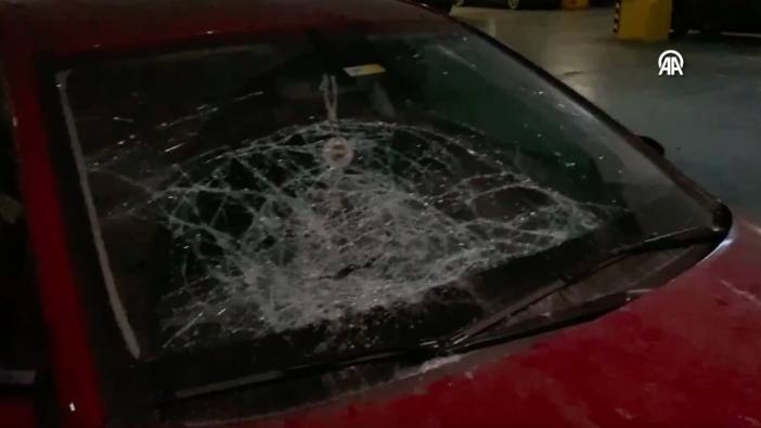 İSPARK’ın kapalı otoparkındaki araçların camları kırıldı