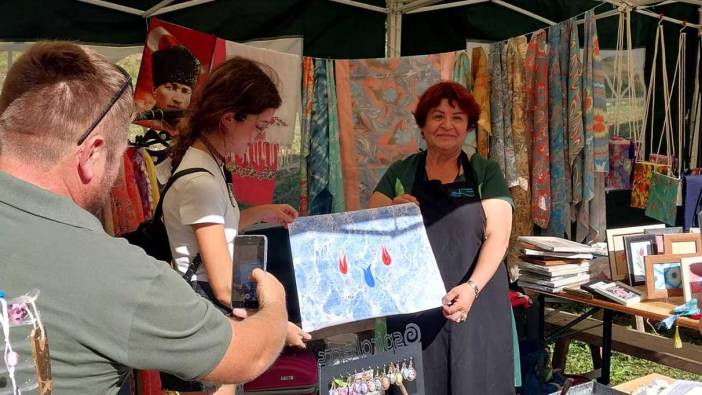 Ebru ve keçe sanatı Bulgaristan’da tanıtıldı