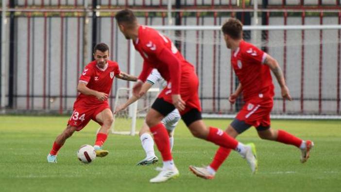 Samsunspor hazırlık maçında Giresunspor’u 6-1 mağlup etti