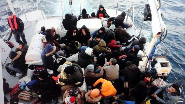 Bodrum açıklarında 16 düzensiz göçmen kurtarıldı