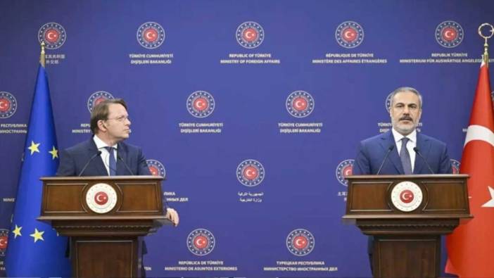 Dışişleri Bakanı Hakan Fidan AB komiseri Varhelyi ile görüştü