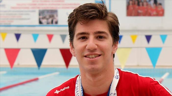 Milli yüzücü Yunanistan'da gümüş madalya kazandı