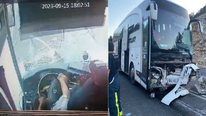 Yolcu otobüsü ile otomobil çarpıştı: Ölü ve yaralılar var