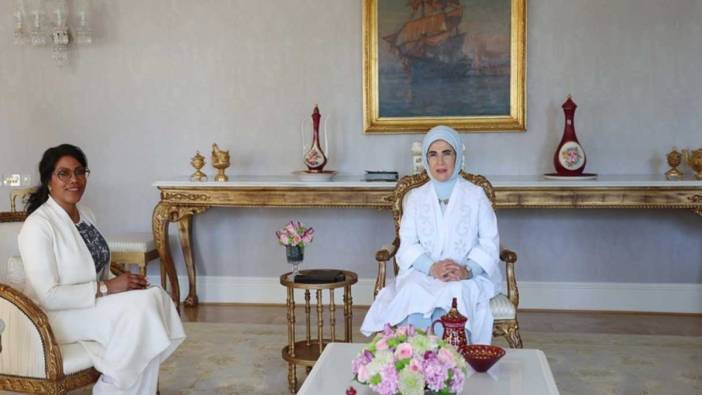 Emine Erdoğan, Malcolm X'in kızıyla görüştü