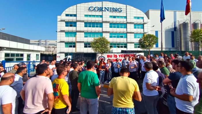 Corning fabrikası işçileri 65 gündür grevde
