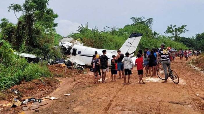 Brezilya’da uçak kazası: Çok sayıda ölü var!