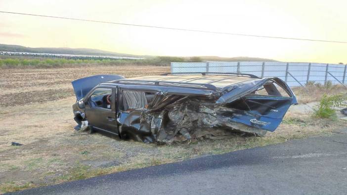 Edirne'de feci kaza! 3 kişi yaşamını yitirdi