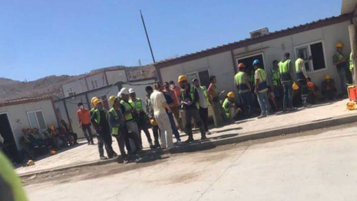 Mersin'de inşaat işçileri yemekten zehirlendi