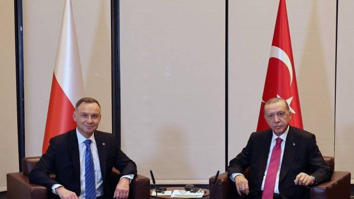 Cumhurbaşkanı Erdoğan Polonya Cumhurbaşkanı Duda ile görüştü