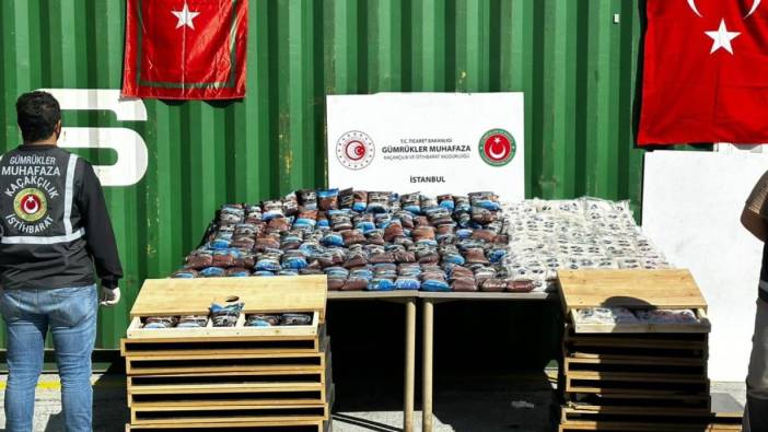 İstanbul'da büyük operasyon: 424 kilo uyuşturucu yakalandı