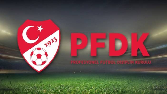 Süper Lig'den 5 takım PFDK'ye sevk edildi