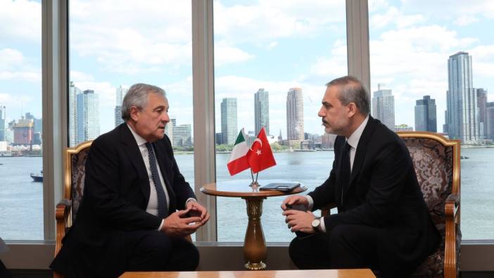 Bakan Fidan, İtalyan mevkidaşı Tajani'yle görüştü