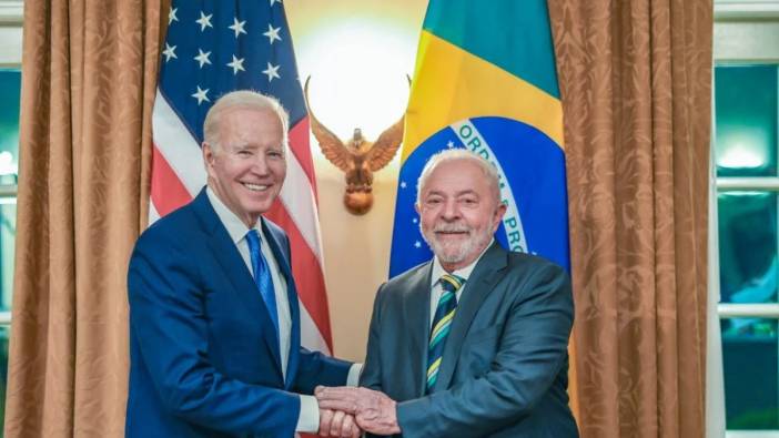 Biden, Brezilya Devlet Başkanı Lula ile görüştü