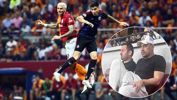 Galatasaray Kopenhag maçında Süper Lig'den sürpriz misafir
