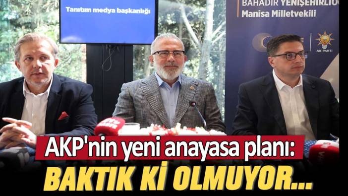 AKP'nin yeni anayasa planı: Baktık ki olmuyor...