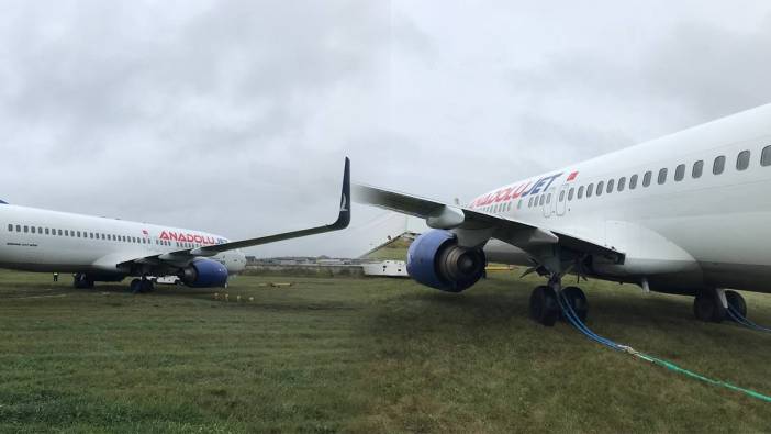 Rusya'da pistten çıkan uçak çamura saplandı, yolcular büyük korku yaşadı: Türk Hava Yolları açıklama yaptı