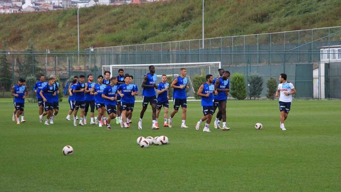 Trabzonspor, Hatayspor maçı hazırlıklarını tamamladı