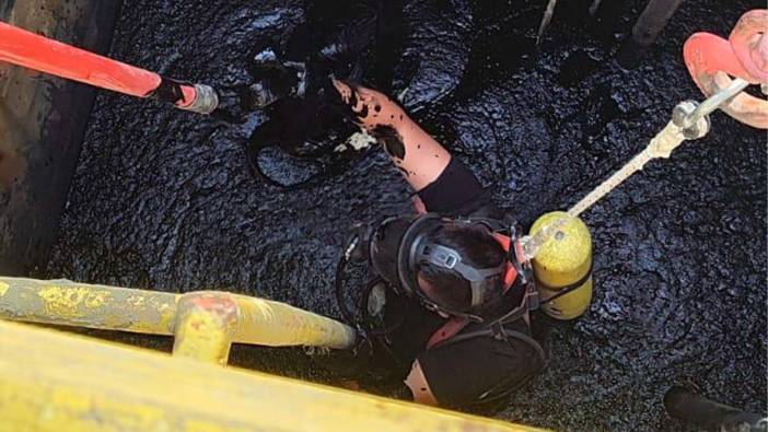 Adana'da kimyasal atık havuzuna düşen iki işçiden biri hayatını kaybetti