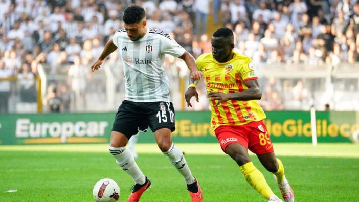 Beşiktaş geriye düştüğü maçta Kayserispor'u mağlup etti