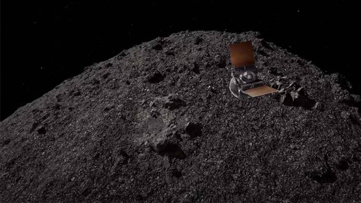 NASA'nın Bennu asteroidine gönderdiği uzay aracı ABD'nin ilk asteroit örnekleriyle Dünya'ya ulaştı