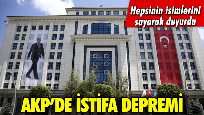 AKP Diyarbakır İl Başkanı istifa etti