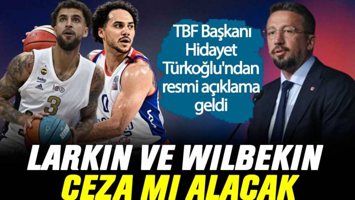 Shane Larkin ve Scottie Wilbekin ceza mı alacak: TBF Başkanı Hidayet Türkoğlu'ndan resmi açıklama geldi
