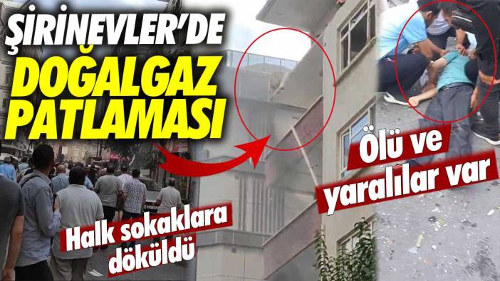 Son dakika... İstanbul Şirinevler'de patlama