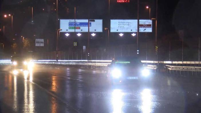 İstanbul'da yağış sabah saatlerine kadar etkili oldu