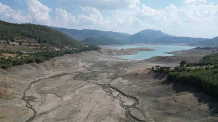 Kozan Barajında su seviyesi alarm veriyor